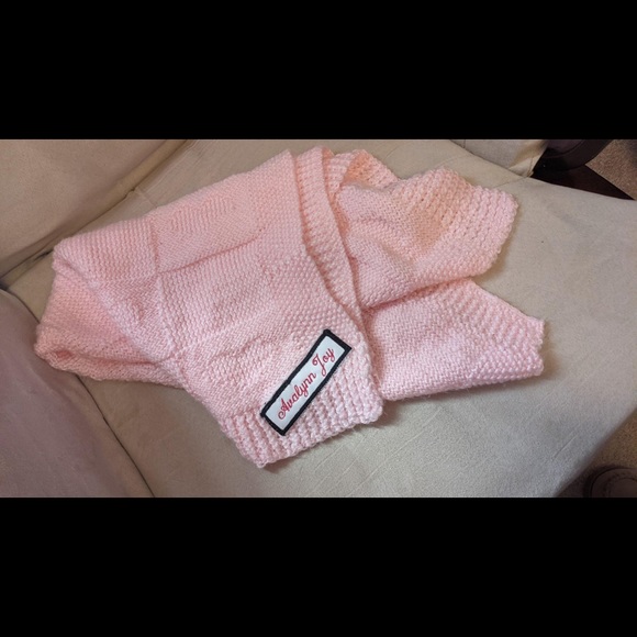 Custom orders only! knitted baby blankets! - Picture 4 of 4